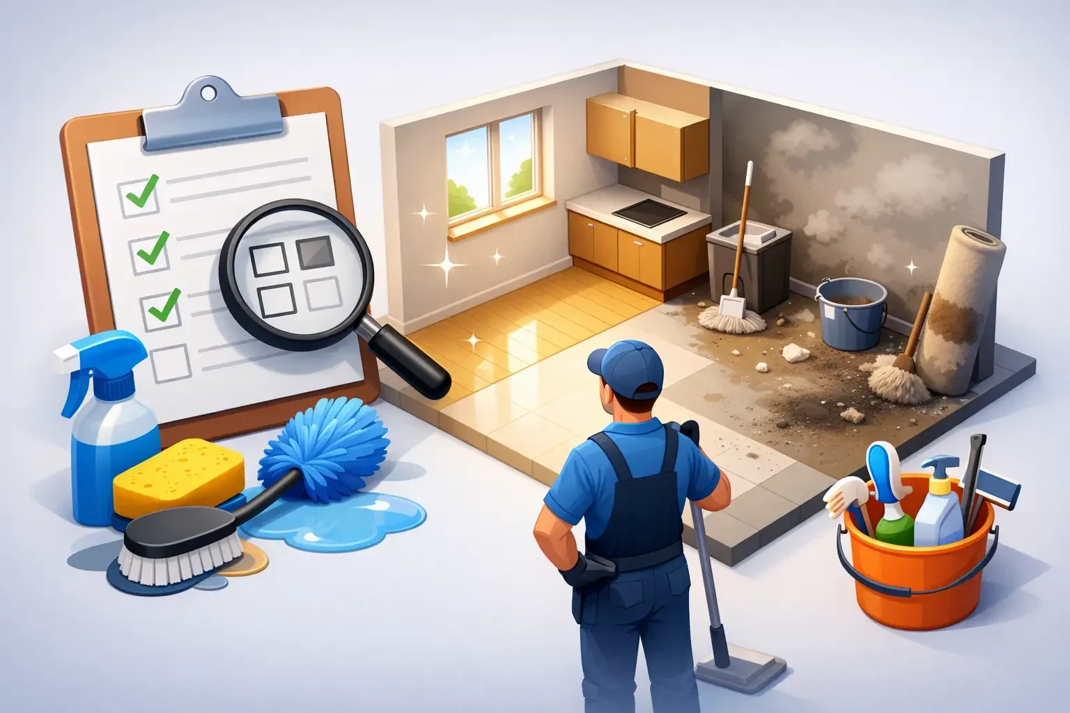 End of Lease Cleaning Checklist: What Cleaners Miss