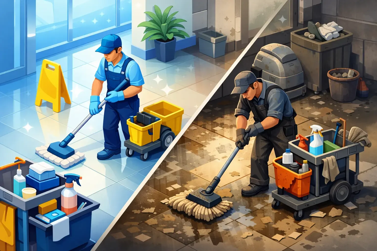 Why Your Commercial Cleaner Gets Worse Over Time
