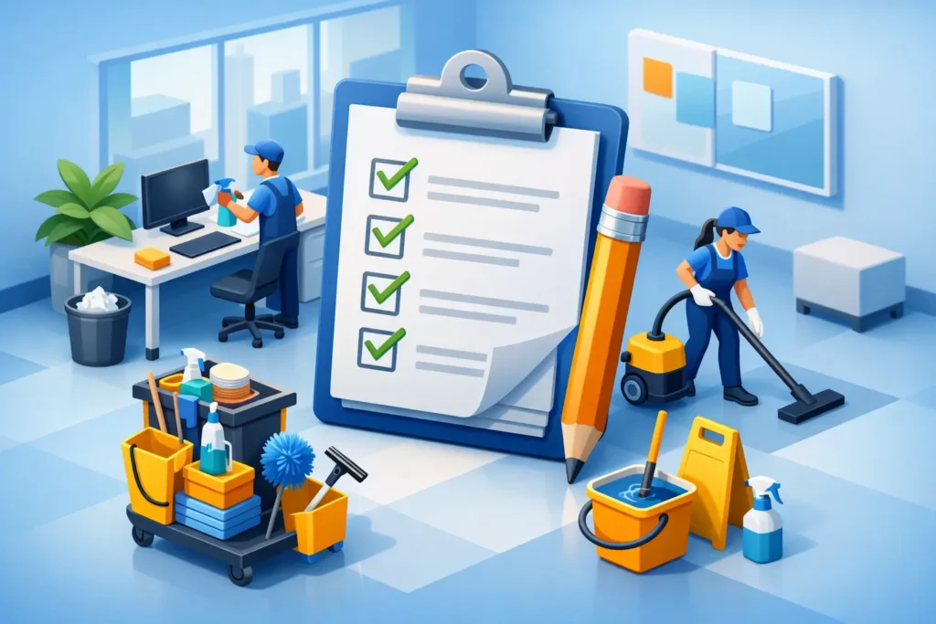 The Bayswater North Office Cleaning Checklist
